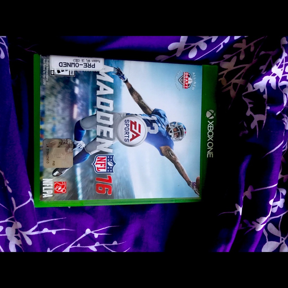 Xbox one Madden 2k16